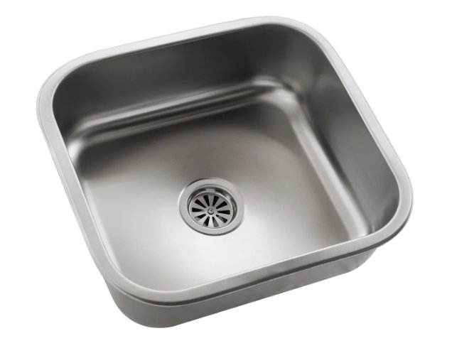 PILETA ECONOMICA SIMPLE AC.INOX 102EC 34X37X15